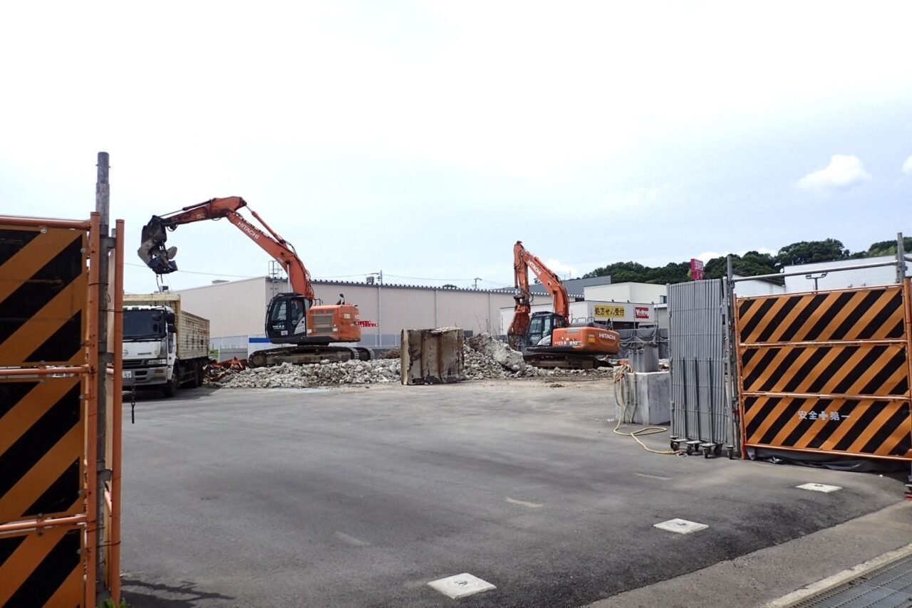 トヨタカローラネッツ岐阜 U-Car可児店跡地