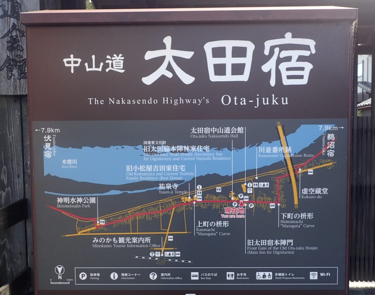 中山道太田宿