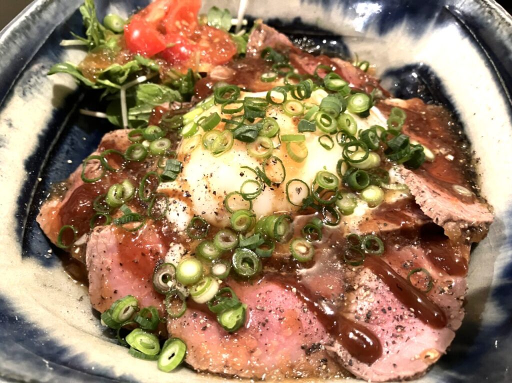 ローストビーフ丼