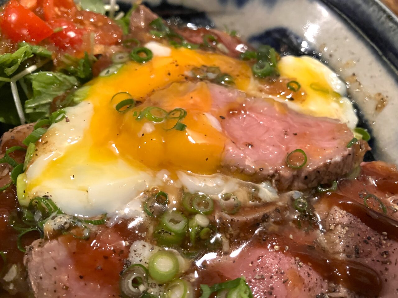 ローストビーフ丼